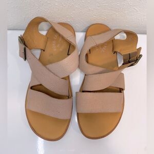 Kork-Ease Nara Leather Backstrap Sandals Size 9 GUC
